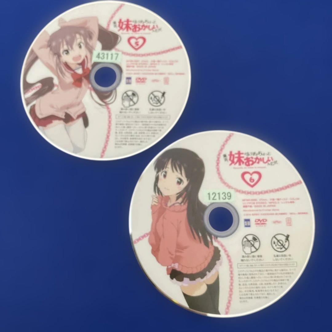 【レンタル落ち】最近、妹のようすがちょっとおかしいんだが。全６巻　ケース無し