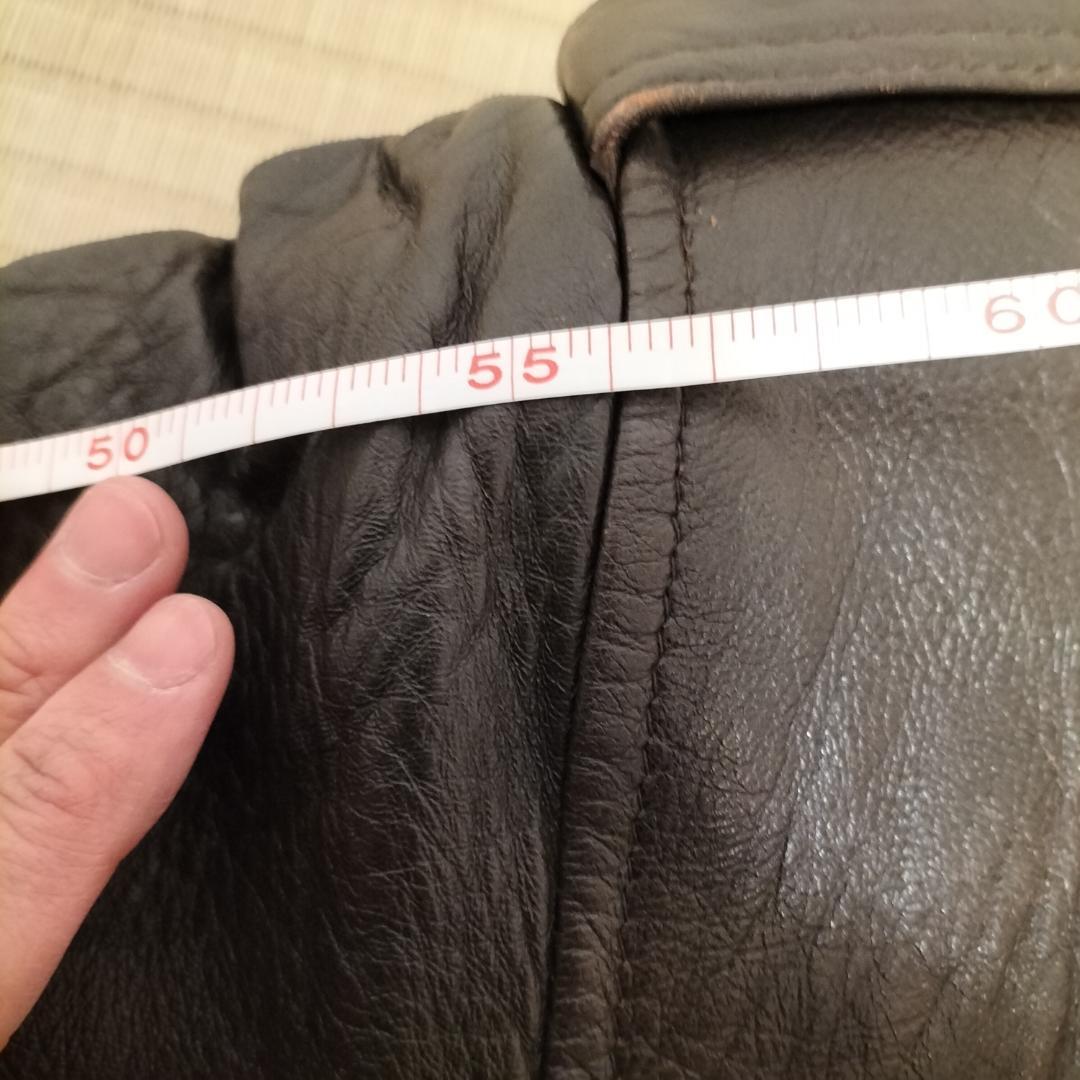 leather jacket 90s vintage ボア付き