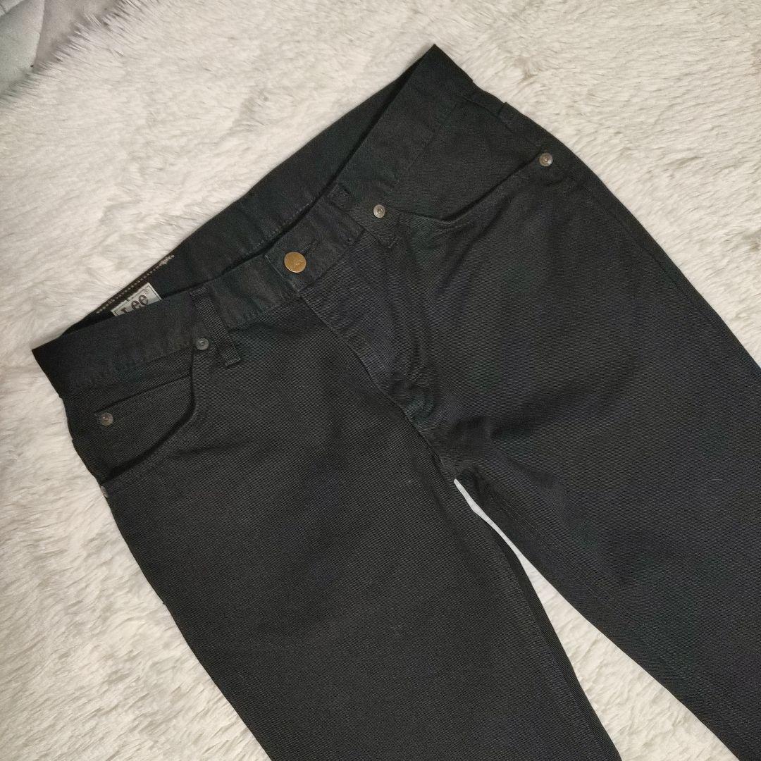 ご*ら様 Lee W31 フレアデニム ブーツカット ベルボトム ブラック 04