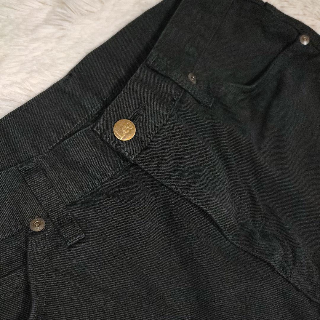 ご*ら様 Lee W31 フレアデニム ブーツカット ベルボトム ブラック 04