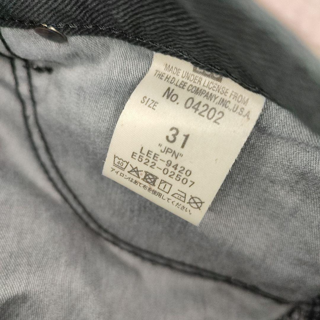 ご*ら様 Lee W31 フレアデニム ブーツカット ベルボトム ブラック 04