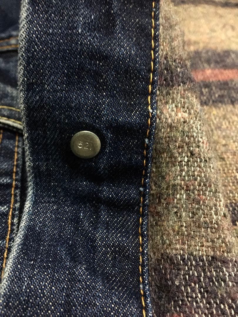 【極上】真紺 ビッグE 44-42 70505 スーパービッグサイズ リーバイス