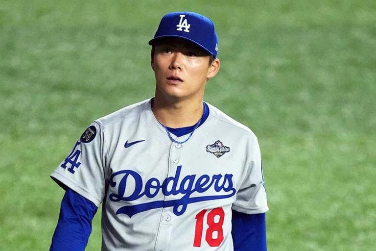 山本由伸2025WS/MVP記念サインボールUVケース付USローリングス限定品