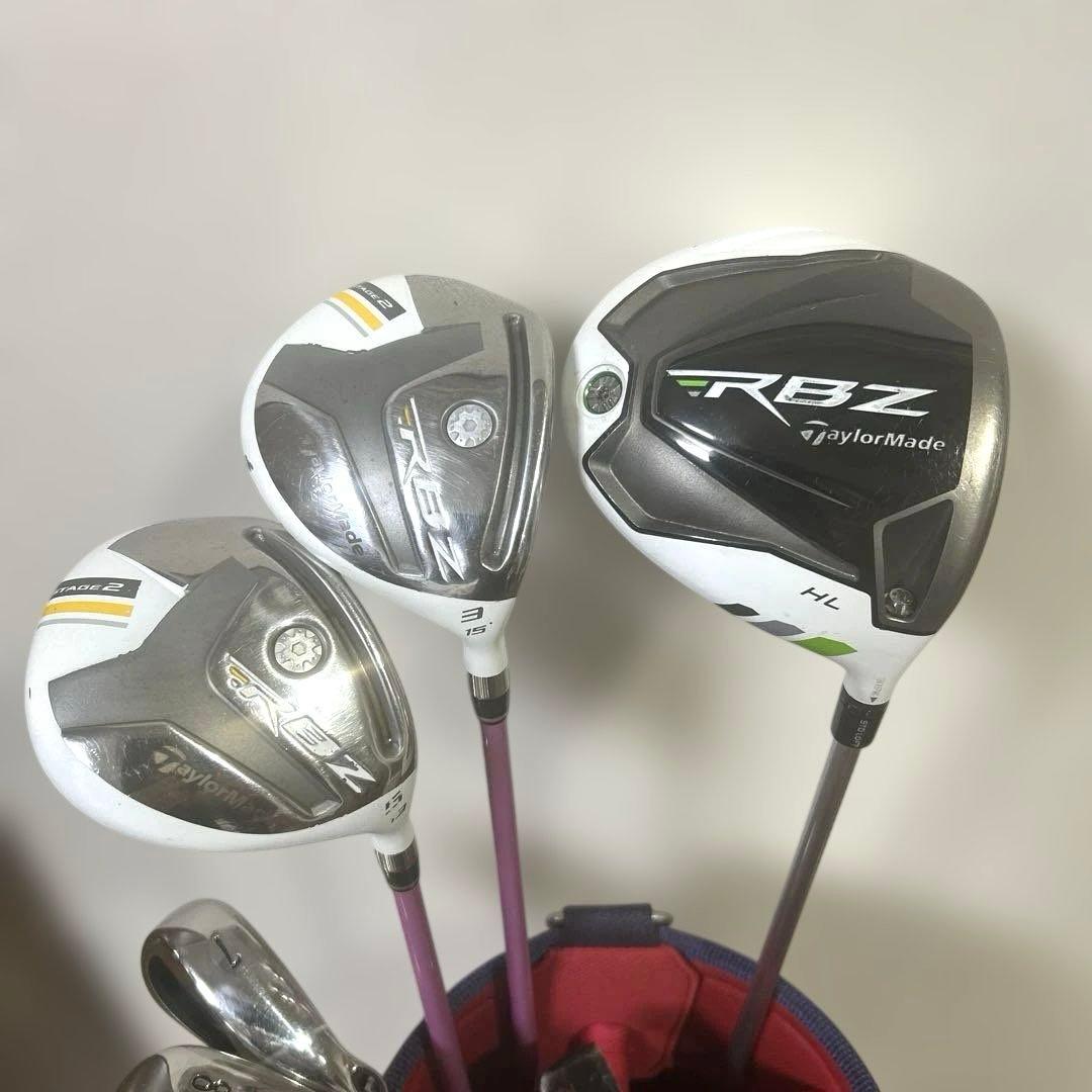 テーラーメイド＆キャロウェイ　レディースゴルフクラブ10本セット