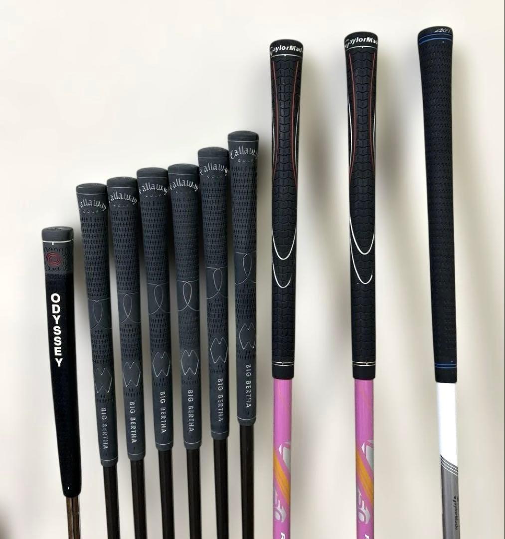 テーラーメイド＆キャロウェイ　レディースゴルフクラブ10本セット