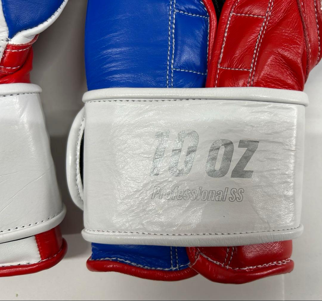 プライズリング　ボクシンググローブ　本革製 10oz 白