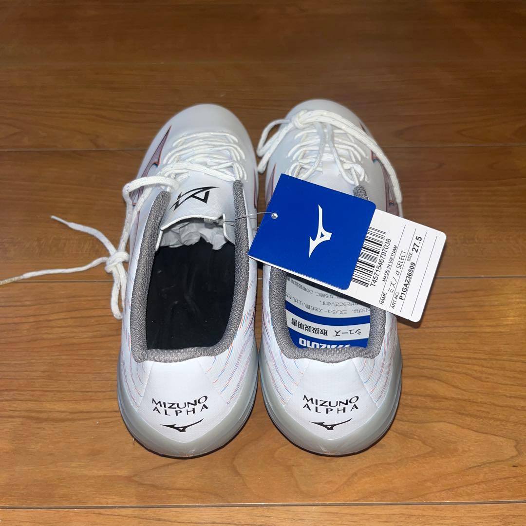 【新品】Mizuno Alpha サッカーシューズ 27.5cm