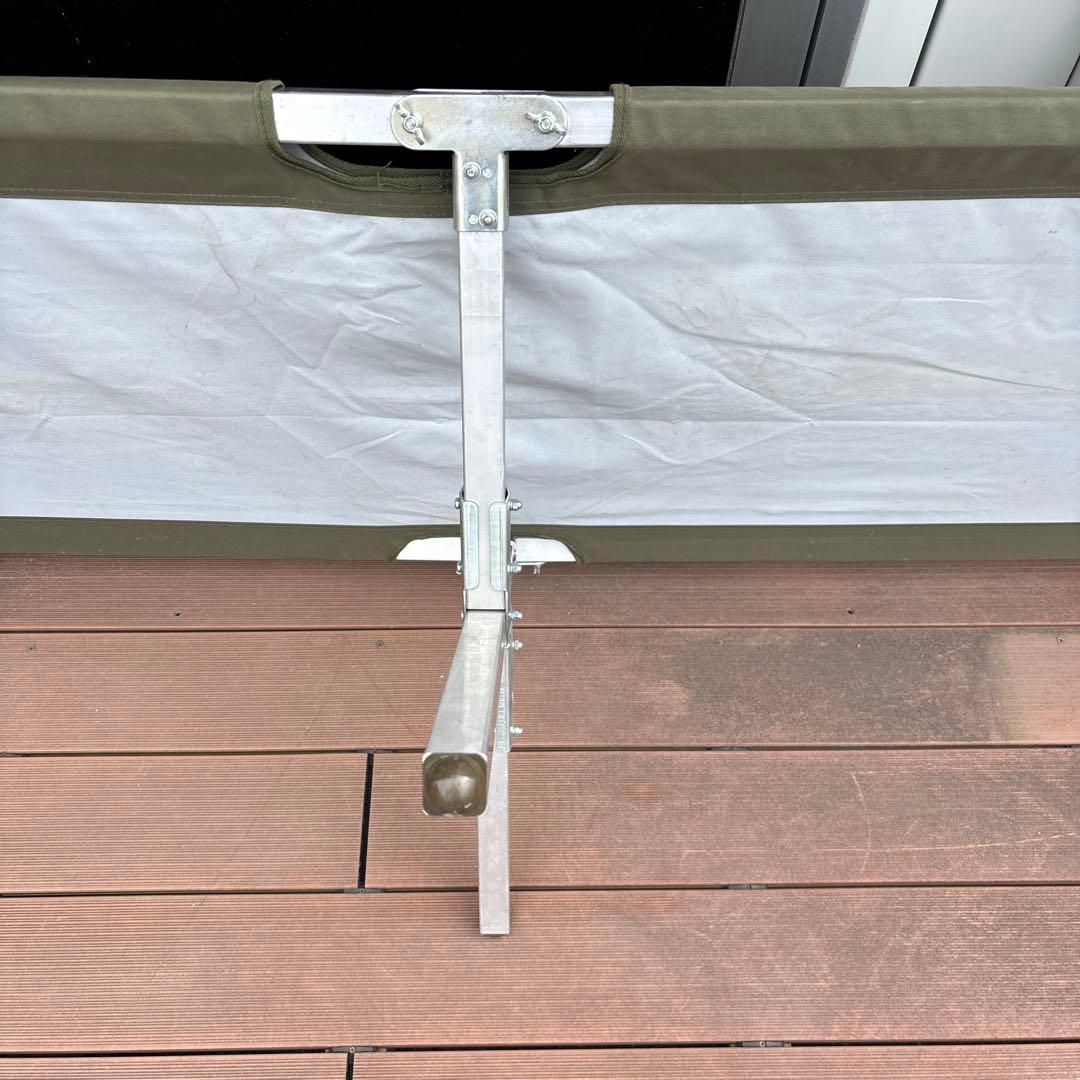 ミリタリー　オリーブグリーン 折りたたみベッド キャンバス　0302o315