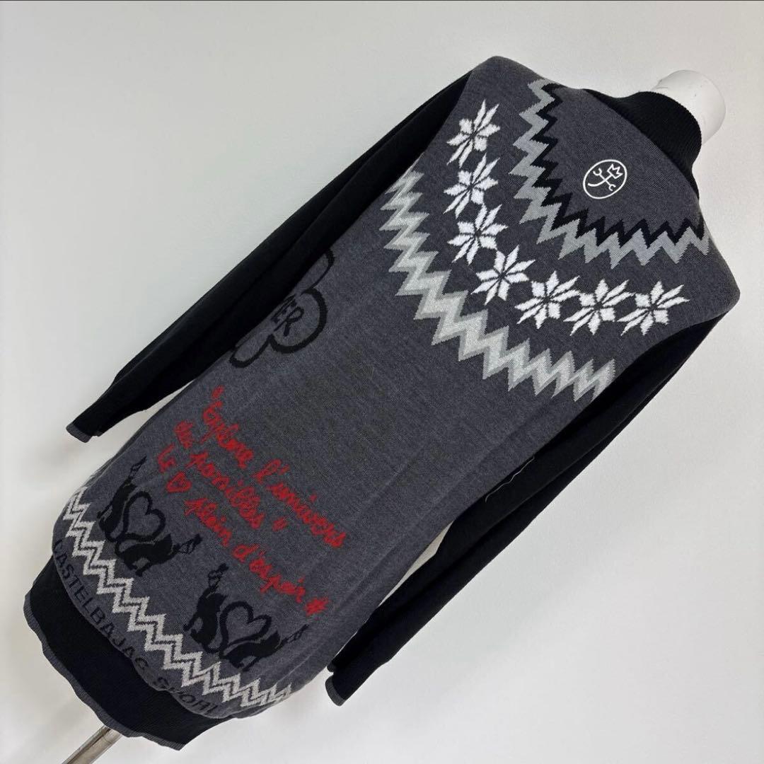 CASTELBAJAC カステルバジャック ゴルフウェア ニット ワンピース