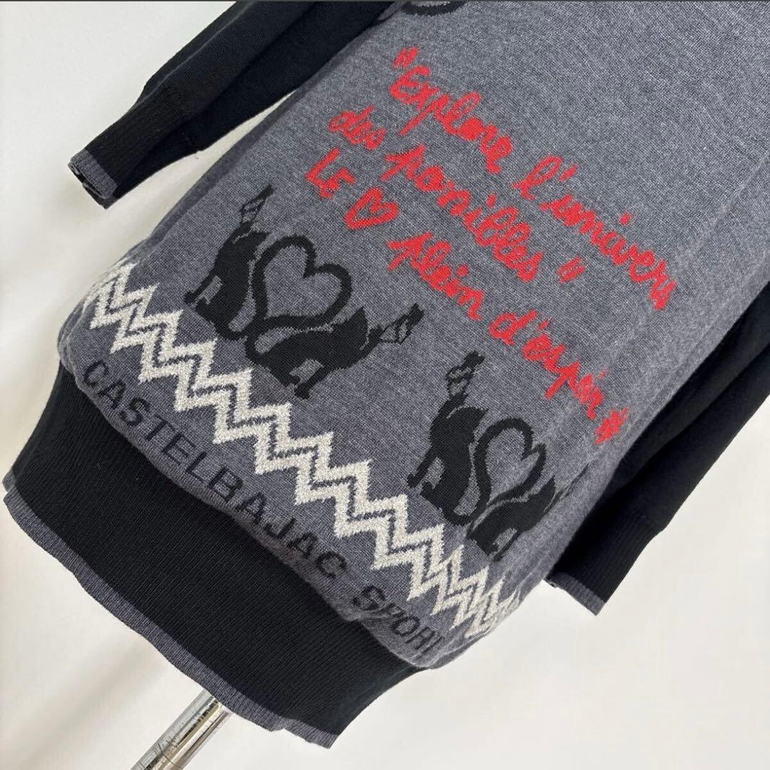 CASTELBAJAC カステルバジャック ゴルフウェア ニット ワンピース