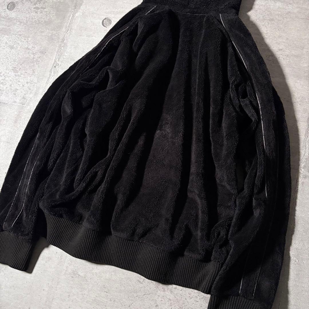 トップス 00s archive PUMA boa hoodie leopard y2k