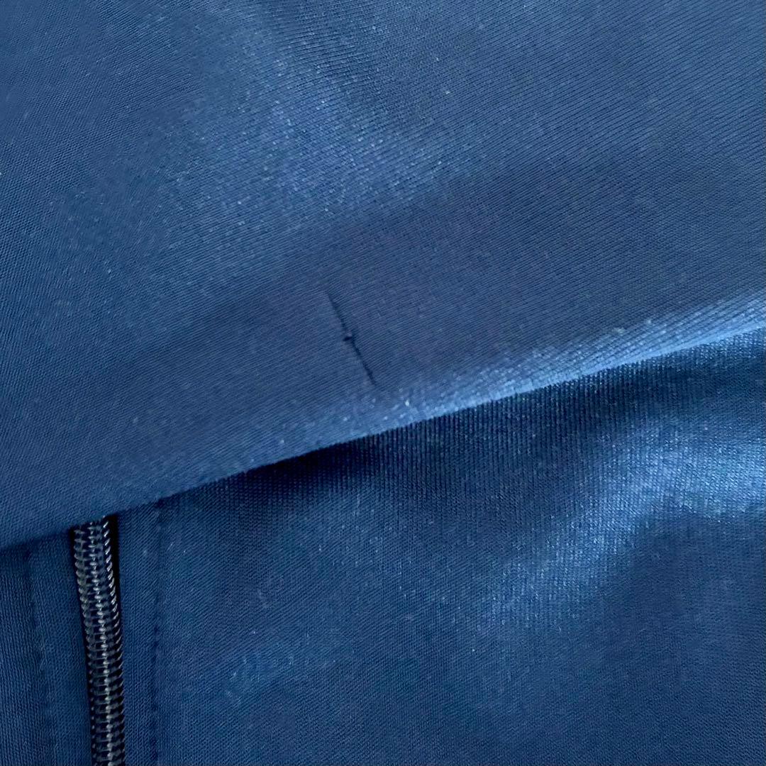 【概ね美品】アディダス オリジナルス スーパースター　トラックトップ 　紺　M