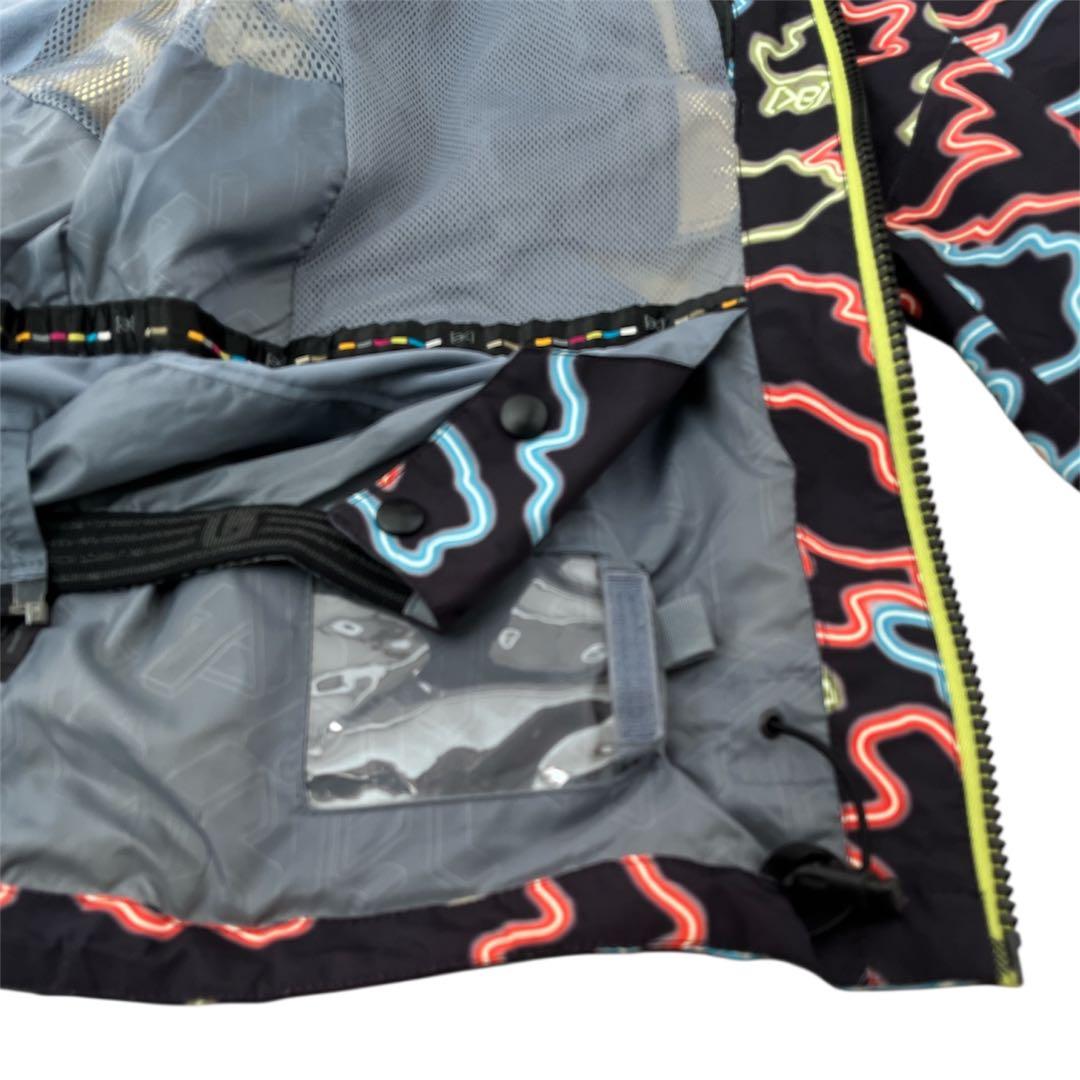 [ak] バートン ゴアテックス スノボ スキー マウンテンジャケット 蛍光XL