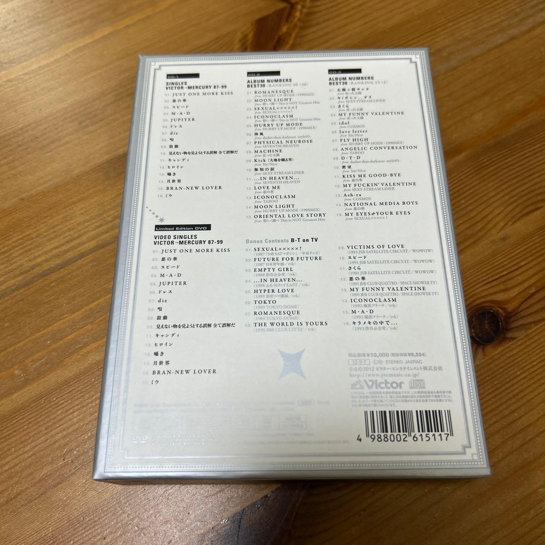 邦楽 BUCK-TICK CATALOGUE VICTOR-MERCURY 87-99