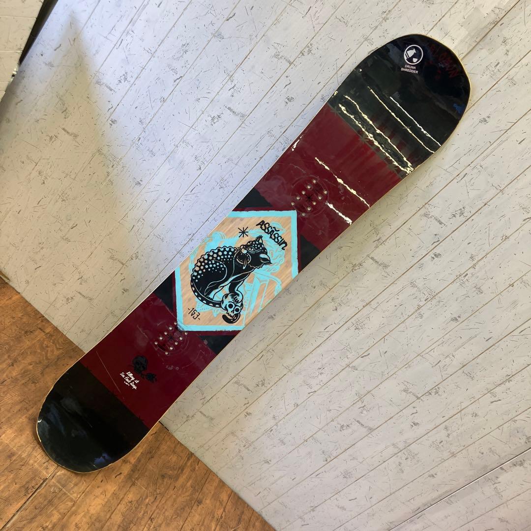 サロモン スノーボード ボード 板 スノボ 153 ロックアウト キャンバー