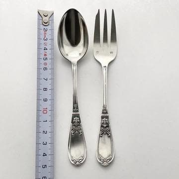 【デザートカトラリーセット＊15cm】フランスアンティーク シルバープレート