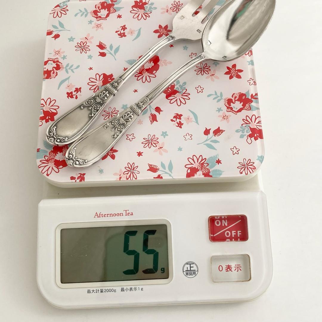 【デザートカトラリーセット＊15cm】フランスアンティーク シルバープレート