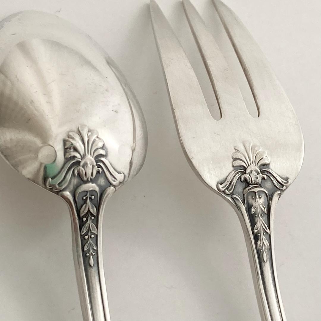 【デザートカトラリーセット＊15cm】フランスアンティーク シルバープレート