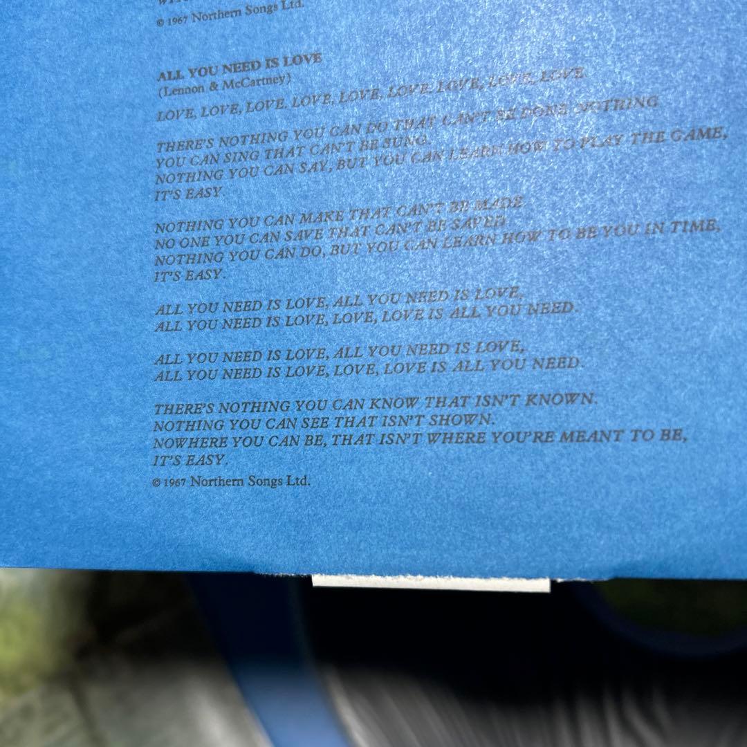 ビートルズforever box／赤青国内初回盤美品／73年限定box美品