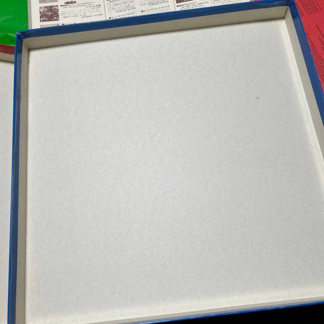 ビートルズforever box／赤青国内初回盤美品／73年限定box美品