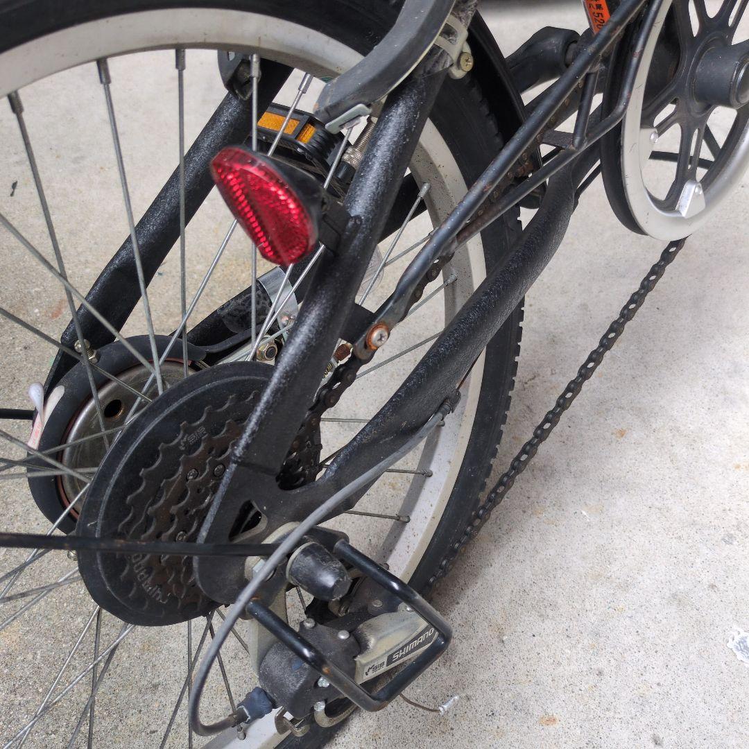 [直接受け渡しのみ、大阪府八尾市]Jeep 折りたたみ自転車 ブラック