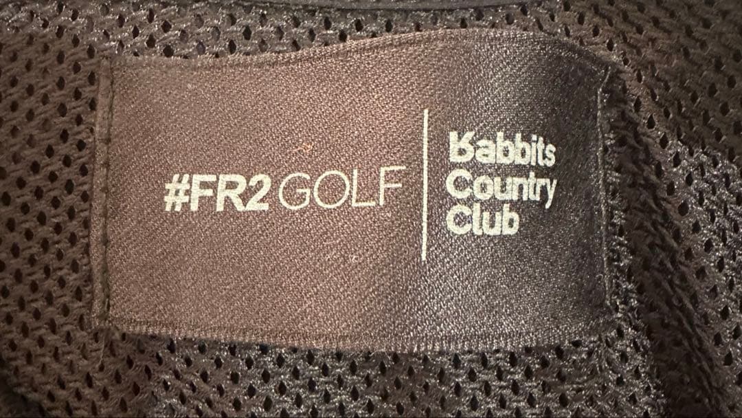 FR2GOLF ロングスリーブジャケット ブラック　ビステ