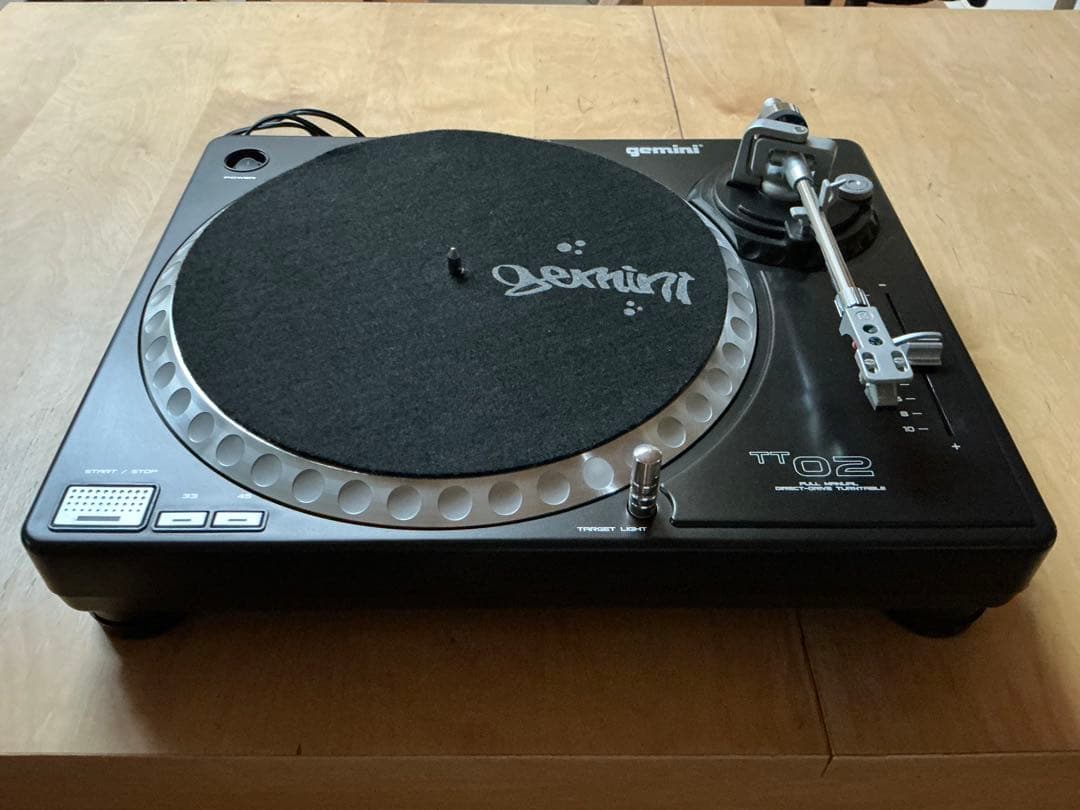 gemini TT02 ジェミナイ ターンテーブル カートリッジ付属