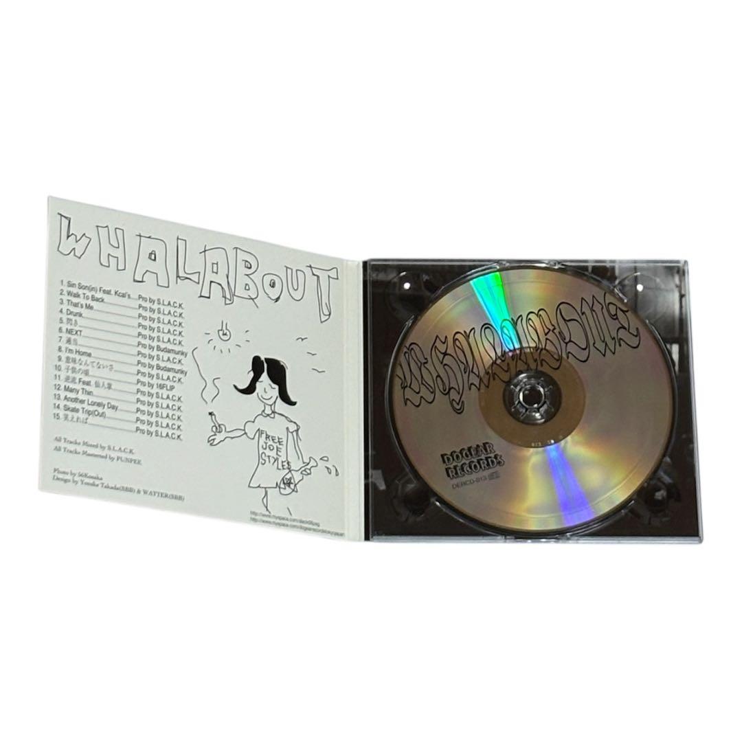 廃盤　5lack アルバムCD 「WHALABOUT」　スラック PUNPEE