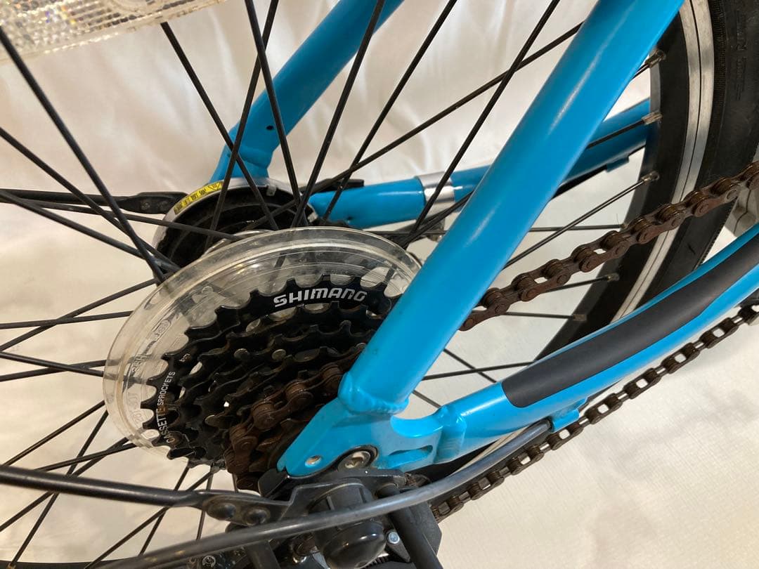 【美品】Panasonic 電動自転車 Velo-Star バッテリー良 カゴ付