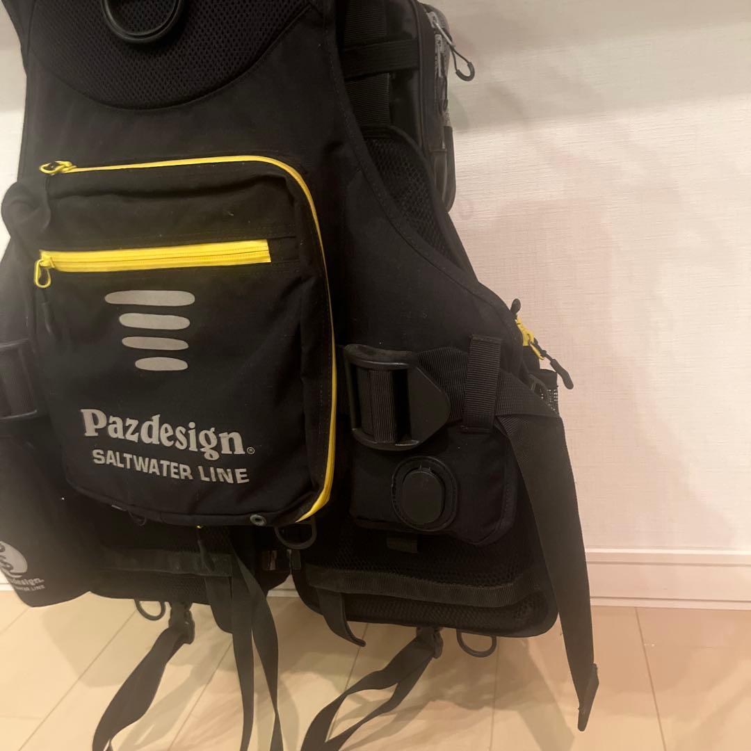 Pazdesign フィッシングライフジャケット
