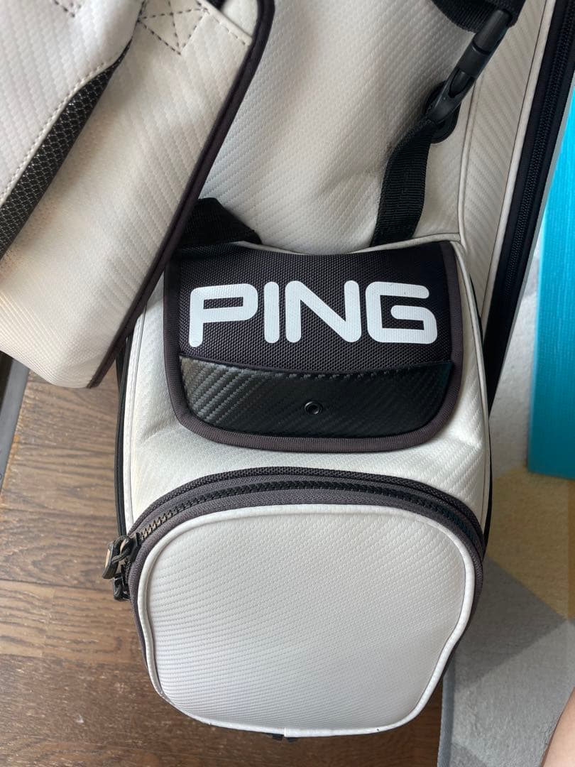 PING HOFFER TOUR ゴルフバッグ ホワイト