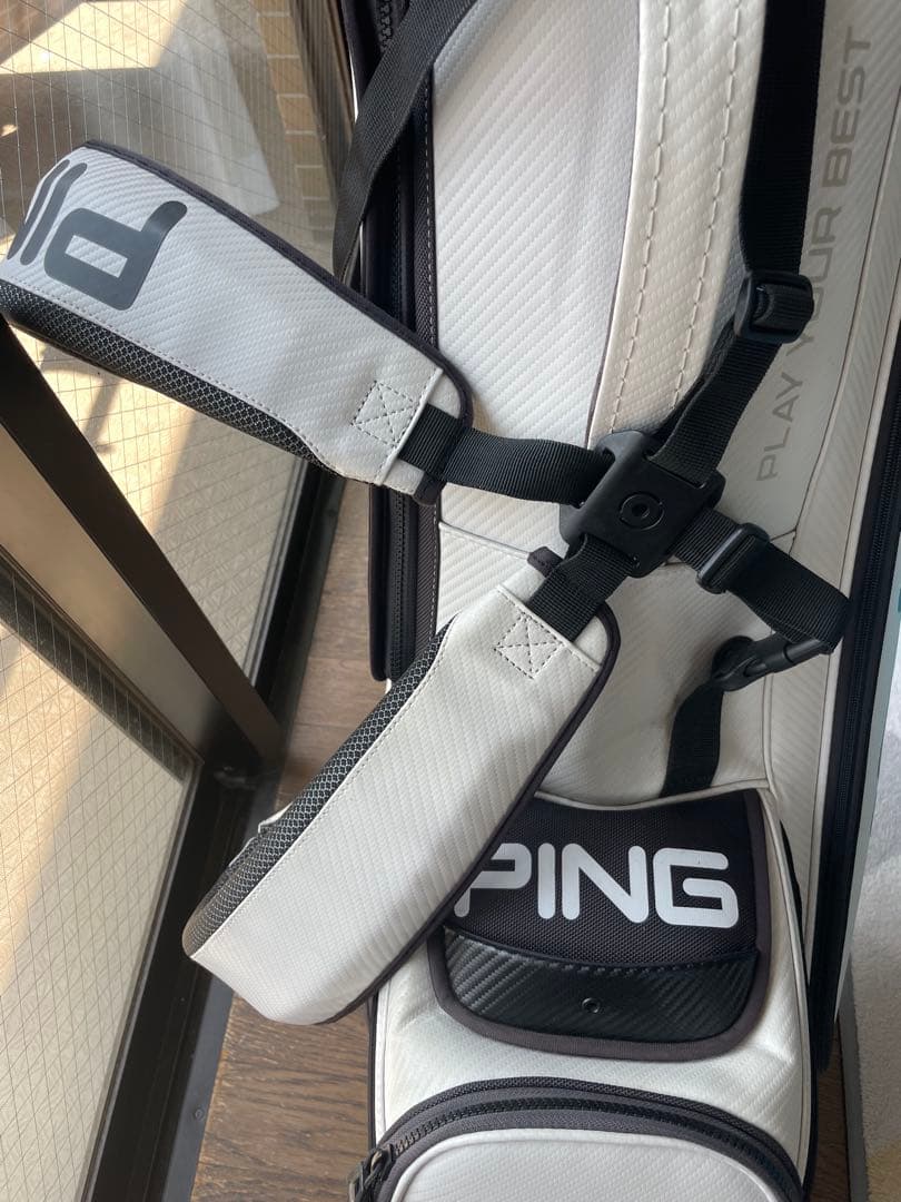PING HOFFER TOUR ゴルフバッグ ホワイト