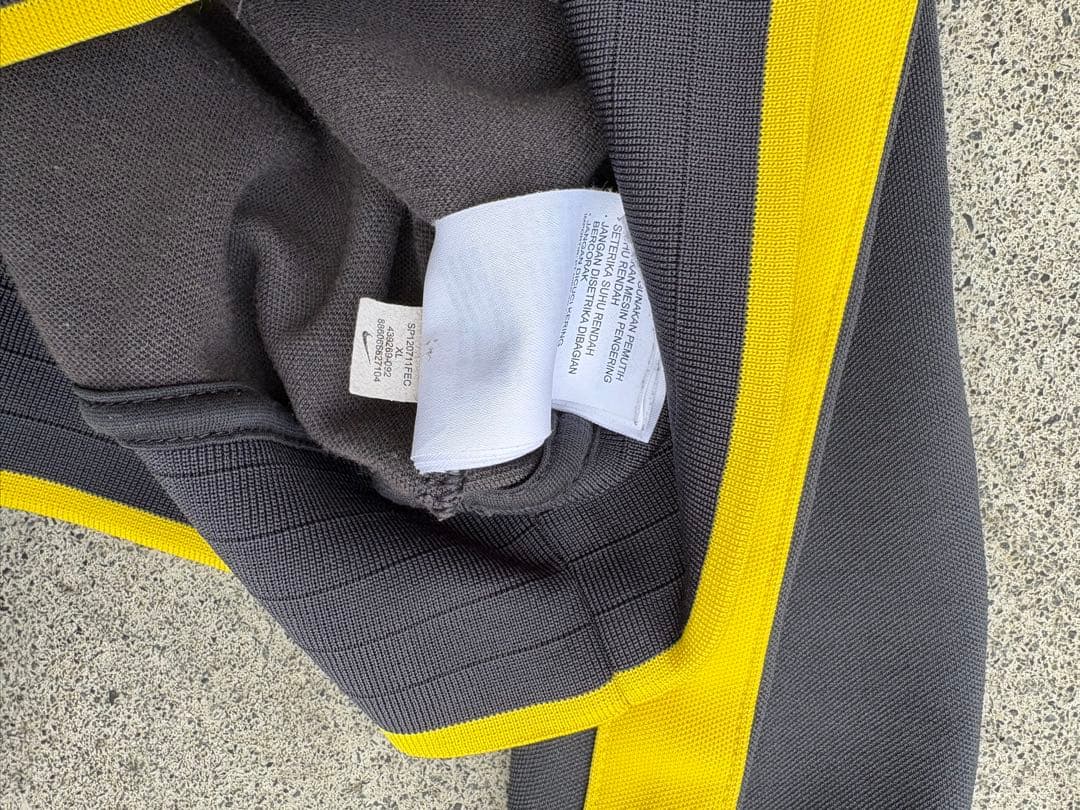 Nike FC Barcelona ジャージ XL グレー/イエロー