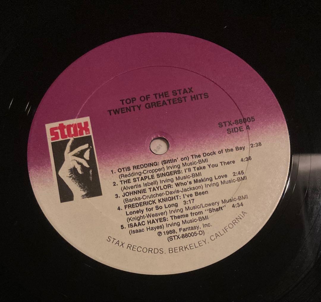 ◾️高音質スタックスソウルベスト20曲2LP◾️V.A. / Top If The