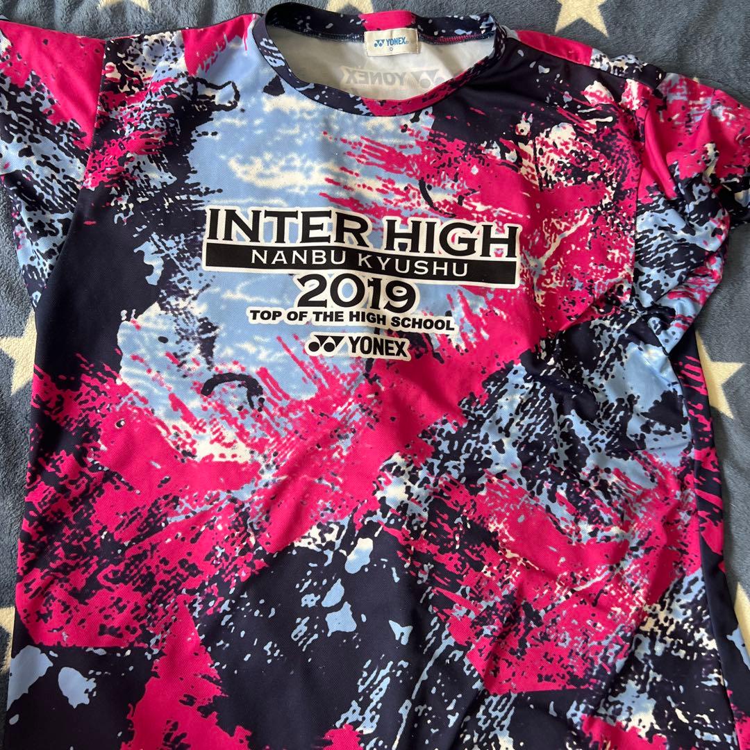 YONEX インハイ・インカレ記念Tシャツ、ハーフパンツセット