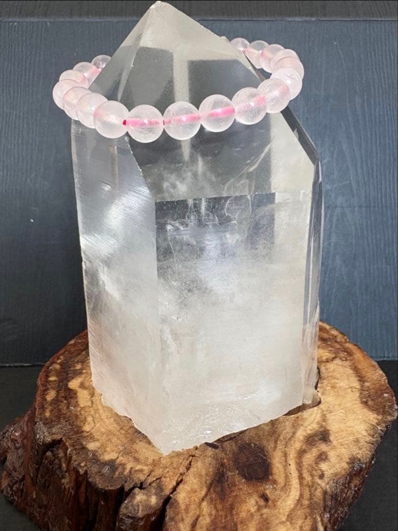 ❤️希少　1.1kg 透明感拔群　ヒマラヤ　強いパワー　極みの逸品　柱　水晶　原石