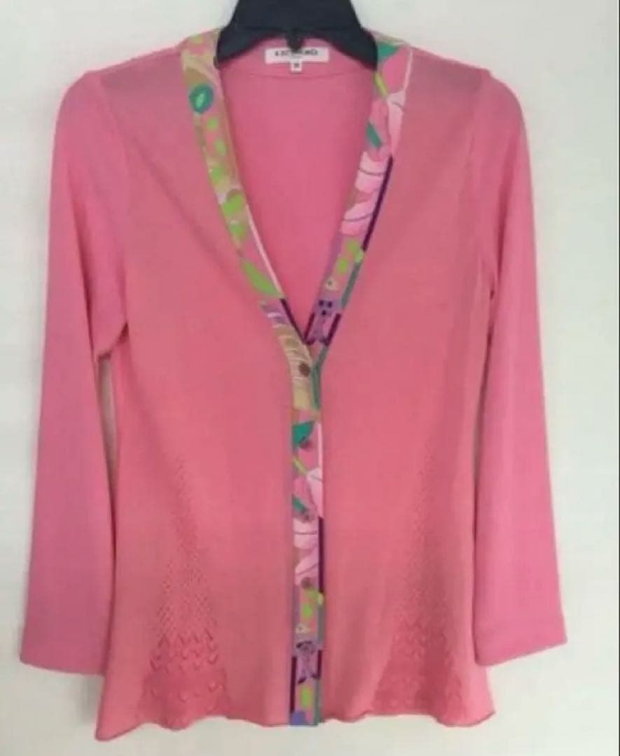 最終のお値下げ❣️ レオナール　38 長袖カーディガン