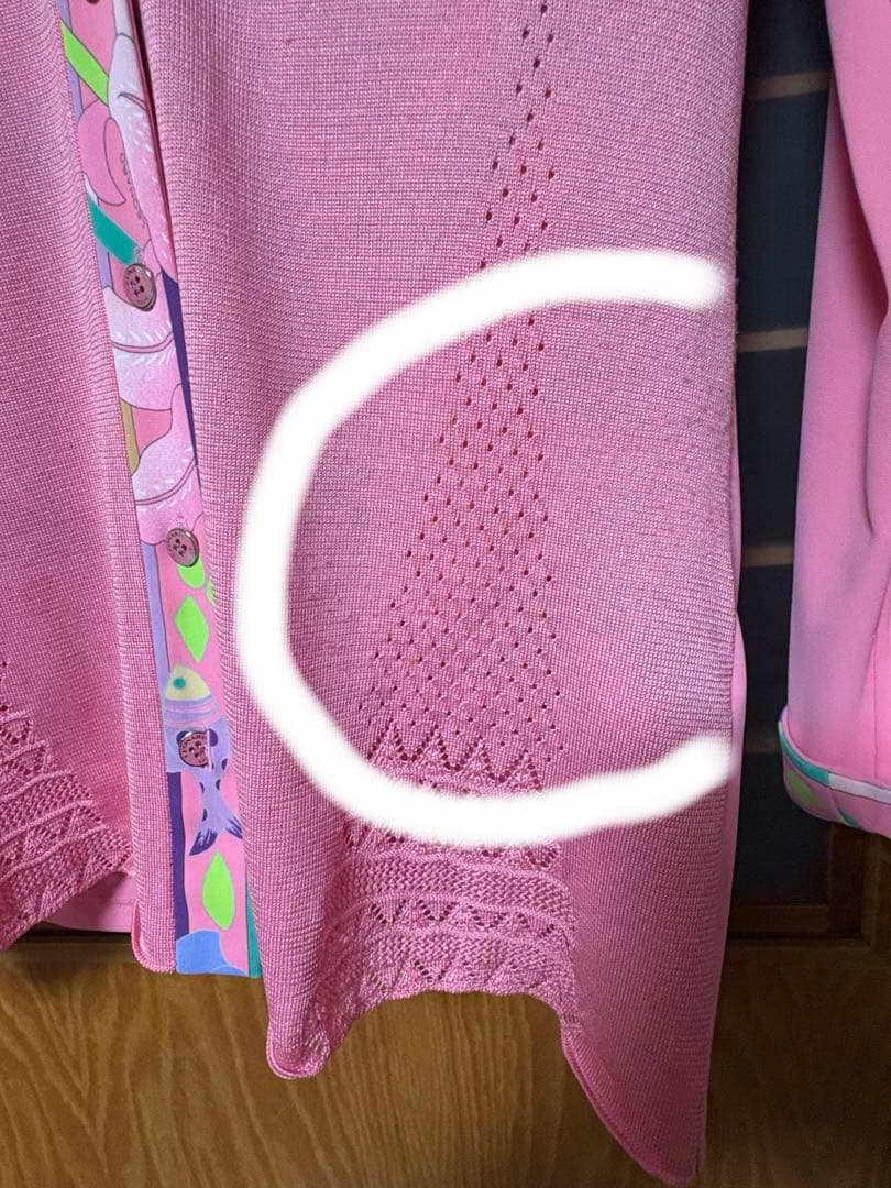 最終のお値下げ❣️ レオナール　38 長袖カーディガン