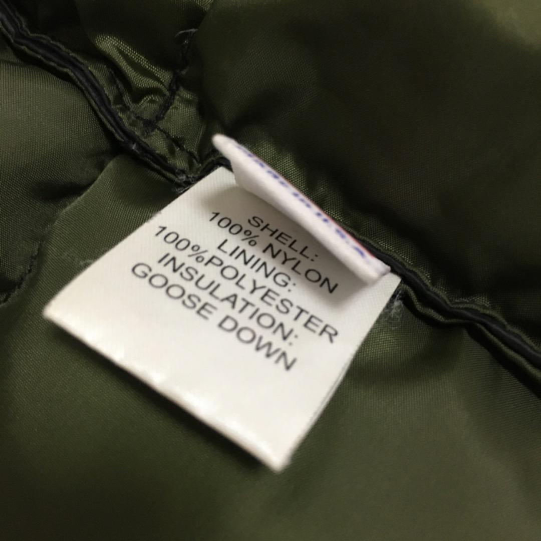 クレセントダウンワークス　ダウンベスト　黒　ブラック　別注