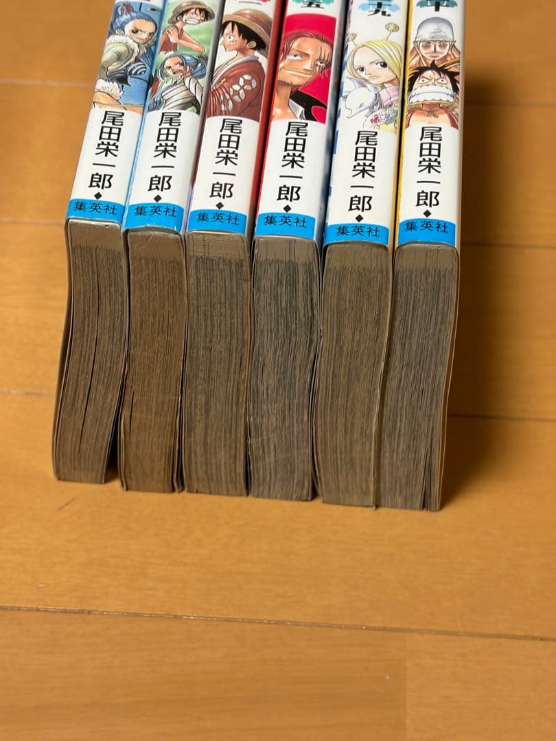 【初版・希少】ワンピース 漫画 6冊セット 尾田栄一郎 第1刷発行