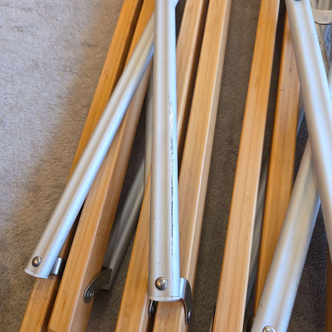  Peak スノーピーク　フレームのみ！Take!チェア ロング 2脚