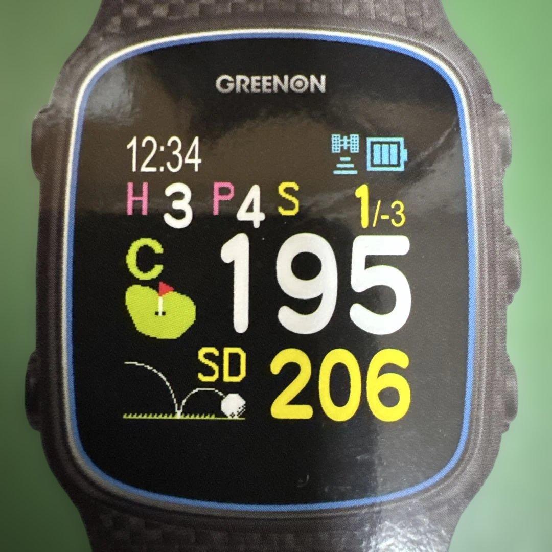 値下げ！グリーンオン ザ・ゴルフウォッチ ノルム2 GPS 距離計