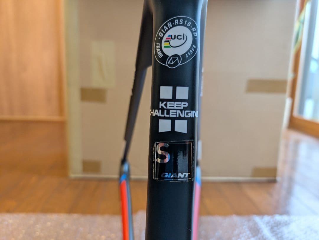 GIANT TCR ADVANCED SL TEAM フレームセット Sサイズ