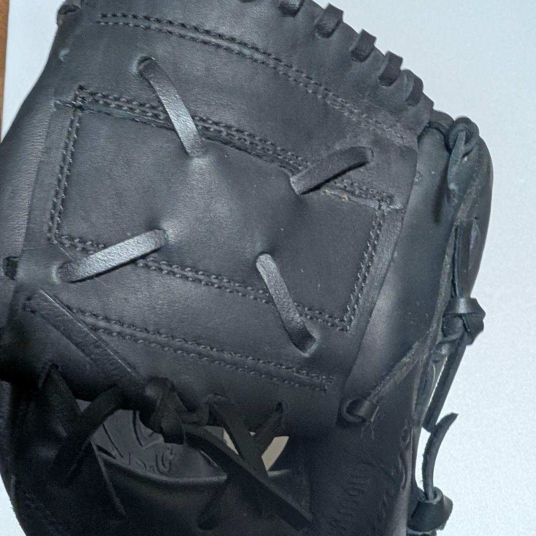 【美品】NIKEナイキ　軟式グローブ ブラック DIAMOND ELITE