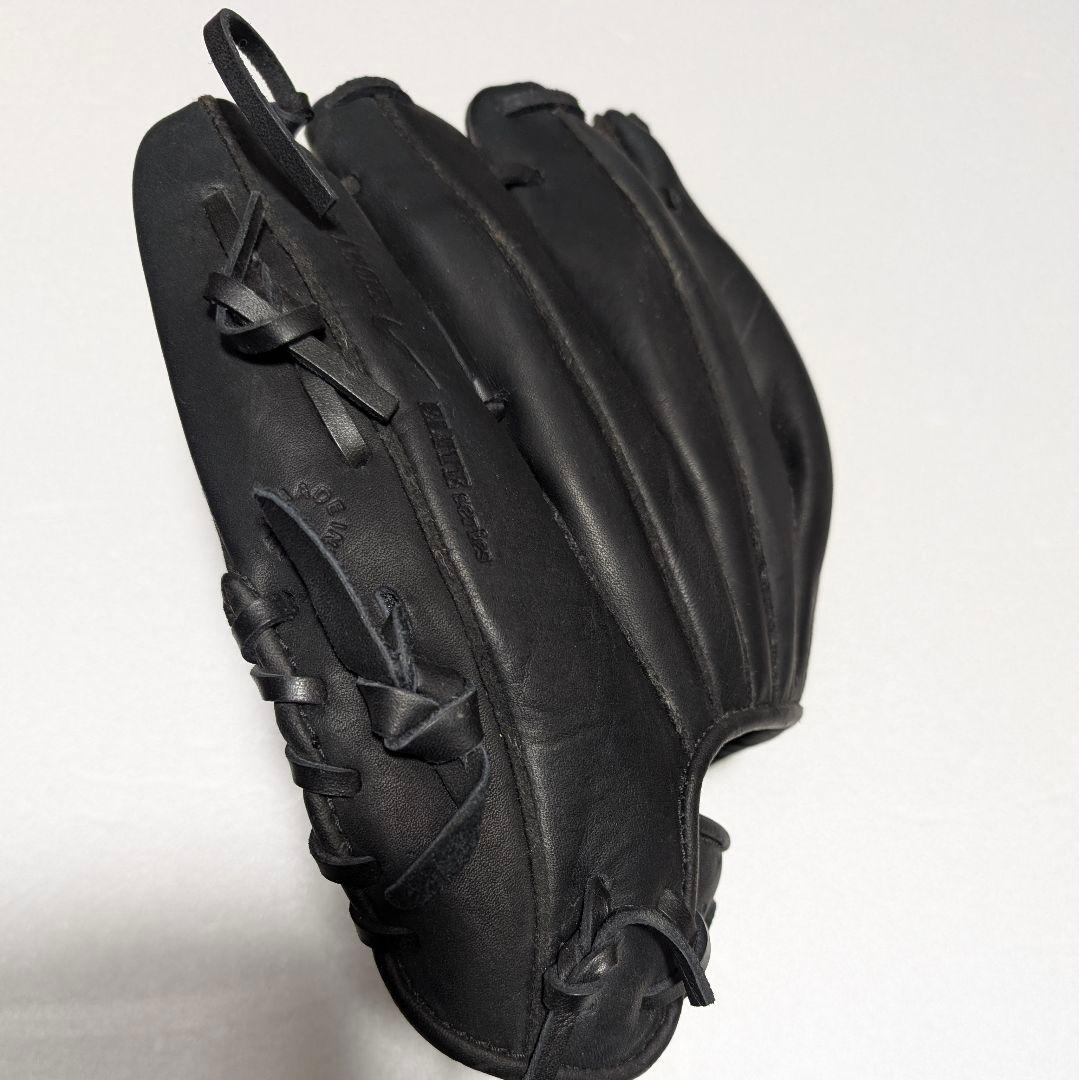 【美品】NIKEナイキ　軟式グローブ ブラック DIAMOND ELITE