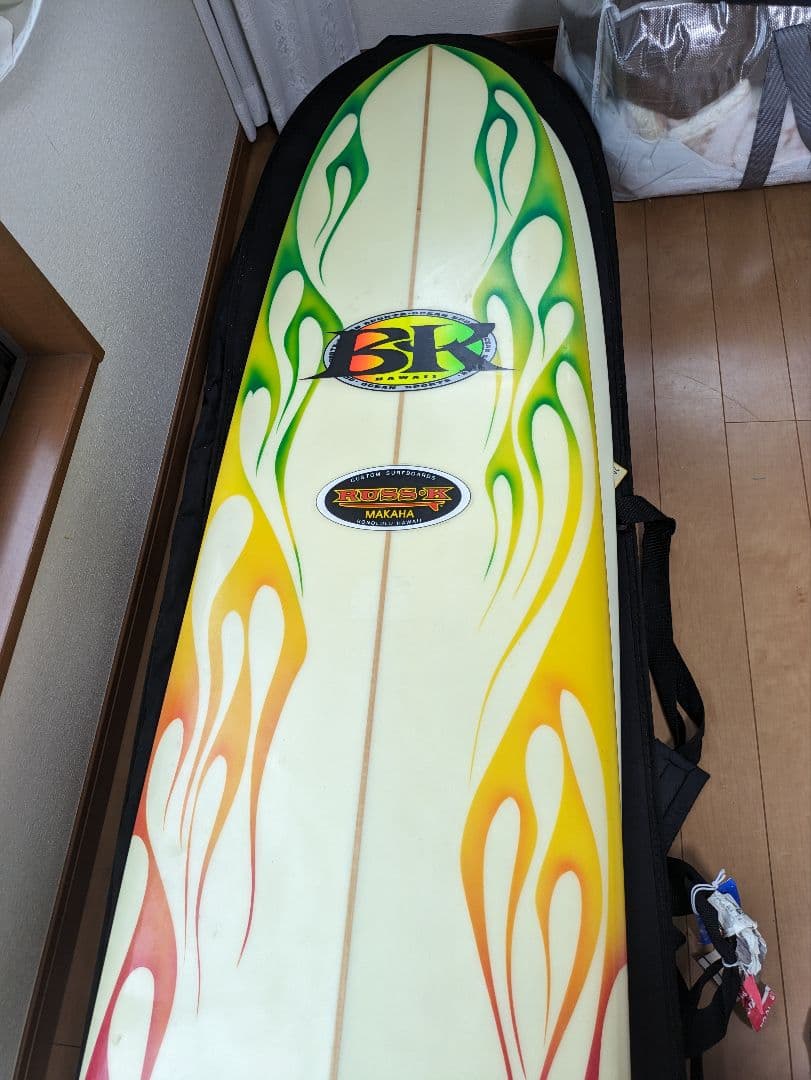 BK Hawaii ロングボード ラスケーマカハ RussK