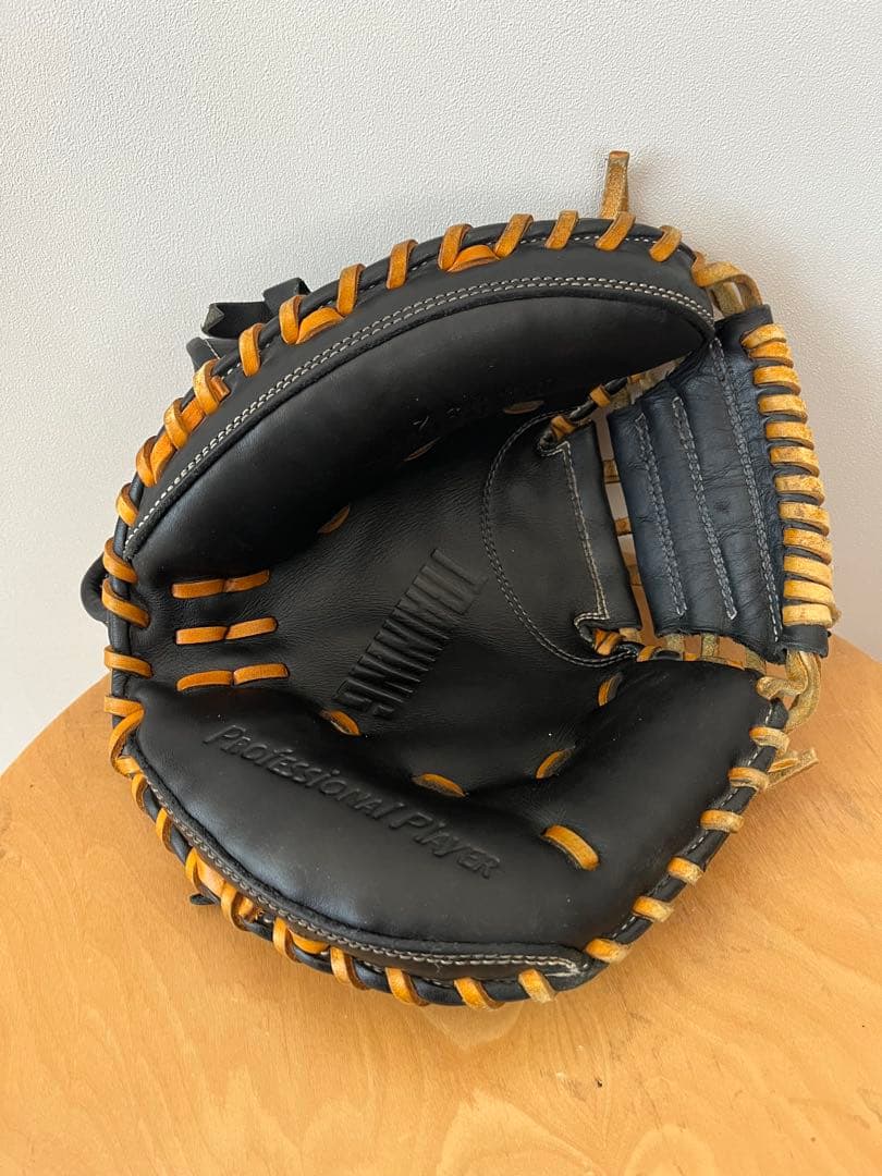 ZETT トレーニング用キャッチャーミットオレンジ