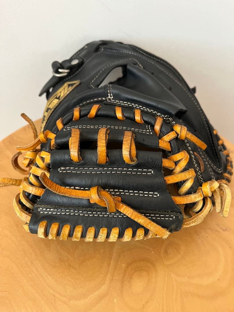 ZETT トレーニング用キャッチャーミットオレンジ