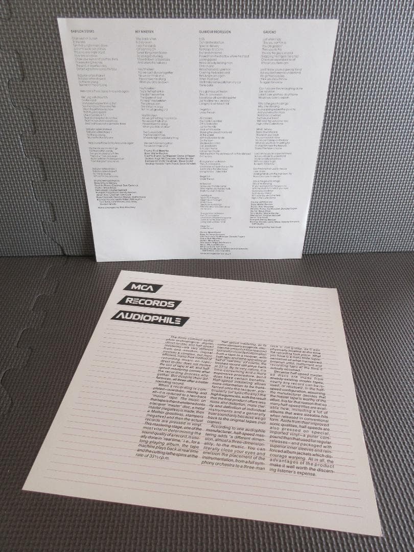 ★STEELY DAN / GAUCHO★スティーリー・ダン◇1/2 SPEED