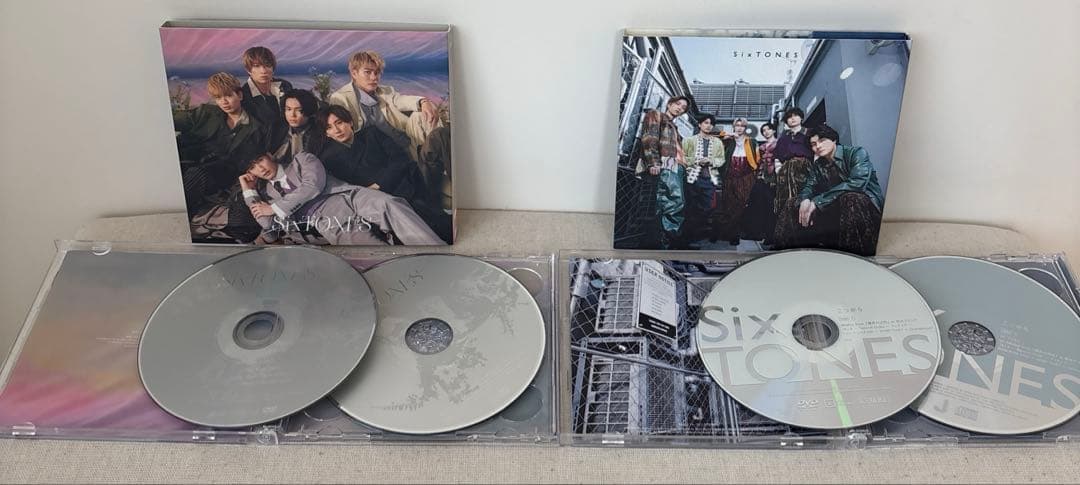 【美品】SixTONES シングル 3形態／CD 24枚まとめ売り DVD付き